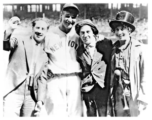 Lou Gehrig & The Marx Brothers 8x10 Photo - Picture 1 of 1