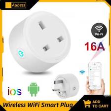 Tuya Wireless WiFi Smart Plug Socket Switch 16A Smart LifeAmazon Alexa Google