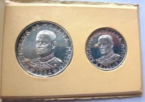 Malta Order of 1964 St.John Mint Set of 2 Silver Coins,Proof - Picture 1 of 3