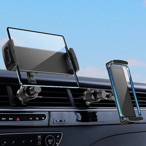 Long Arm Car Phone Mount For Samsung Galaxy Z Fold 6 5 4 3 Tablet Holder For Car - Picture 1 of 8