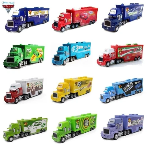 Disney Pixar Cars Lot Truck McQueen 1:55 Diecast Model Car Toys Gift for Boy US Cover