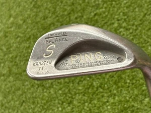 PING Karsten II Black Dot Sand Wedge RH PING ZZ Lite Stiff Steel (B292) - Picture 1 of 6