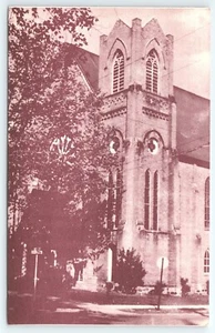 Postkarte Die erste methodistische Kirche Romeo Michigan - Bild 1 von 2