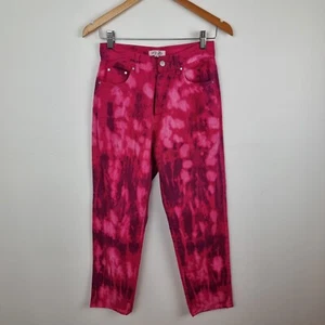 VRG GRL Jeans Pink Tie-Dye Size 6 - Picture 1 of 3