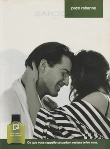 Werbepapier - Advertising Paper - Pour Homme von Paco Rabanne - Bild 1 von 1