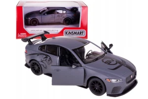 Jaguar XESV Project B British Car Model Diecast Grey Toy Open Door 1:38 Kinsmart - Picture 1 of 13