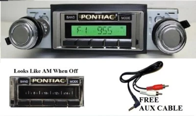 1978-81 Firebird Radio w/ FREE Aux Cable + 230 Stereo  Radio Foto 1 de 4