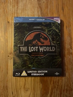 Jurassic Park: The Lost World Bluray Steelbook - BRAND NEW-Sealed-FREE DELIVERY - Image 1 of 4