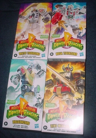 POWER RANGERS  LOT  TIGERZORD  DRAGONZORD  DINO MEGAZORD Cover