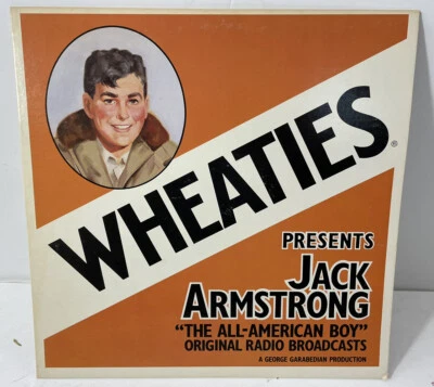 Robert Andrews Vinyl LP Wheaties Jack Armstrong The All American Boy Volume 1 Foto 1 de 2