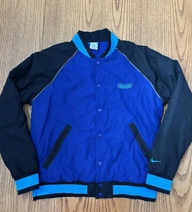 NIKE LEBRON MENS PROTECT BUTTON UP JACKET SIZE MEDIUM NWOT $160 MULTICOLOR - Picture 1 of 4