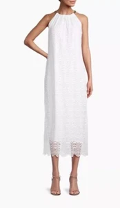 Neu mit Etikett $ 248 Lilly Pulitzer Midi-Häkelkleid Bingham Spitze weiß Gr. XL - Bild 1 von 7