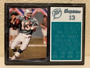 Dan Marino 6x8 Miami Dolphins Plaque - Picture 1 of 3