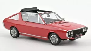 RENAULT 17 GORDINI DECOUVRABLE 1975 RED 1:18 - Foto 1 di 1