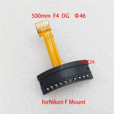 For SIGMA 500mm F4 DG Contact FPC Flex Cable ∅46 for Nikon F Interface Lens Part - Image 1 of 2