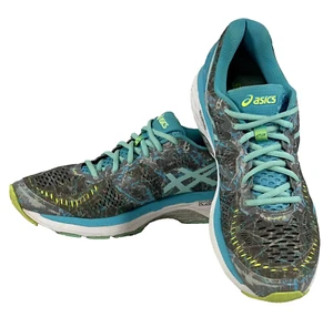 Asics Gel Kayano 23 Women’s Size 7.5 Running Shoes Sneakers Blue Gray Aqua T6A5N - Picture 1 of 8