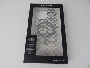 Coach Schutzhülle mit Magsafe für iPhone 15 Pro Max transparent/multi - Bild 1 von 8
