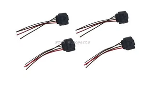4Pcs 1J0973724 OEM Electrical Connector Housing For Audi A3 A4 A5 A6 A6 A8 Q5 Q7 - Picture 1 of 6