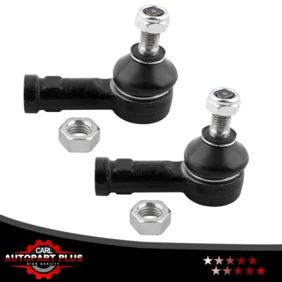 2X Front Outer Tie Rod Ends for Volvo 240 242 244 245 262 740 745 760 780 940 - Image 1 of 4