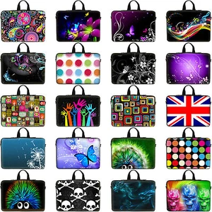 17 inch - 17.3 inch Laptop Sleeve Case Bag w. Hidden Handle Fit Toshiba Acer etc - Picture 1 of 29