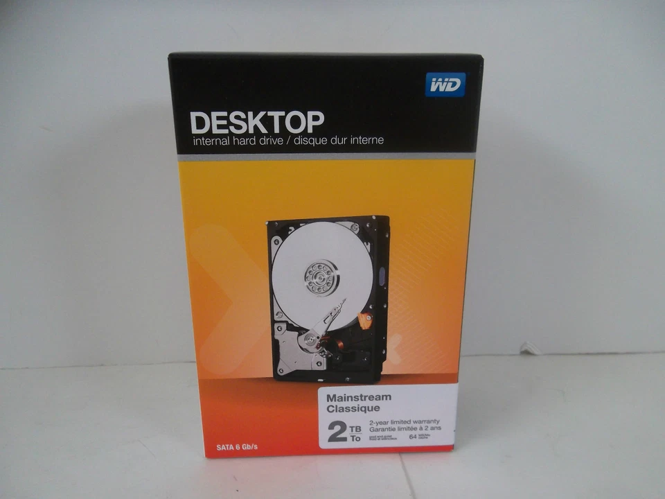 Western Desktop Digital 3.5" Internal SATA Hard Drive 2TB WDBH2D0020HNC-NRSN NEW - Image 1 of 1