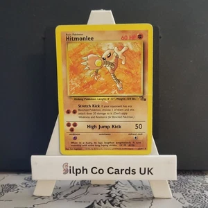 Hitmonlee 22/62 Fósil Set Pokemon Card WOTC - Imagen 1 de 2