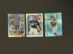2025 Topps Chrome Julio Rodriguez Refractor Insert Lot Mariners - Bild 1 von 2