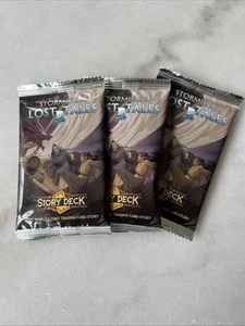 Three 3 Sealed Stormlight Lost Tales Story Packs Deck Card Dragonsteel - Picture 1 of 3