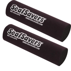 Seal Savers Fork Covers Black For HONDA CRF230F 2003-2009,2012-2017,2019 - Picture 1 of 4