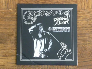 Gong: Daevid Allen: "Euterpe - Studio Rehearsal 1977" Obscura UK CD #1 NM [QS - Picture 1 of 2