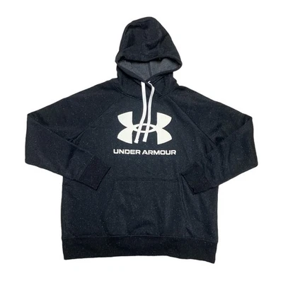 Sudadera con capucha Under Armour para mujer UA Rival polar logotipo grande, 1356318 Foto 1 de 2