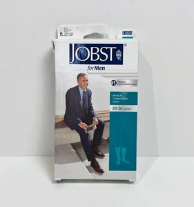 Jobst for Men Compression Socks Black Size Medium Tall - Picture 1 of 4