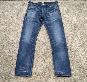 Citizens Of Humanity Bowery Standard Slim Jeans Mens 34x32 Made in USA Distress - Picture 1 of 11