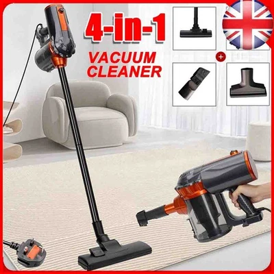 600W Lightweight Vacuum Cleaner Bagless Stick Upright Hoover Electric Brooms - Image 1 of 4