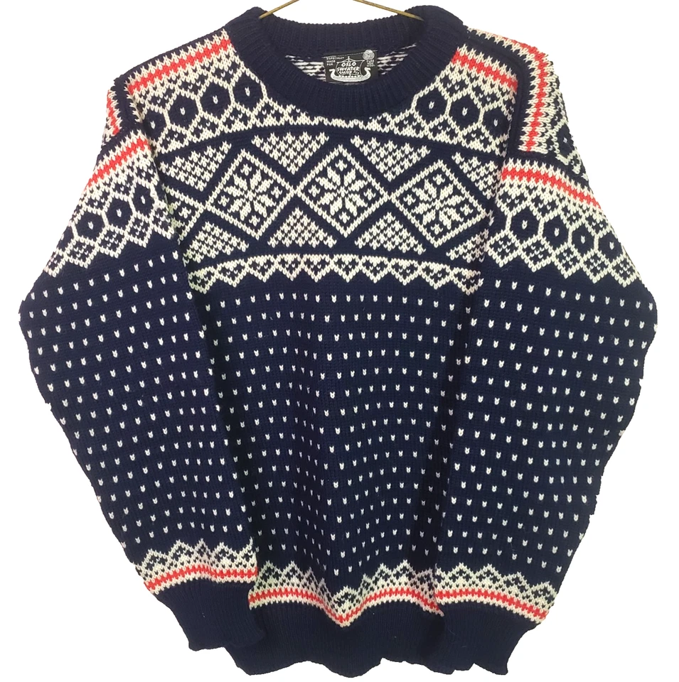 Dale of Norway Sweater Mens Sz XL EU 54 Wool Heavy Knit Fair Isle Nordic - Image 1 of 4