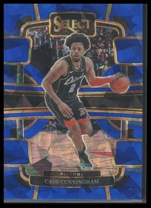 2023-24 Panini Select #26 Cade Cunningham Blue Cracked Ice Prizms - Picture 1 of 2