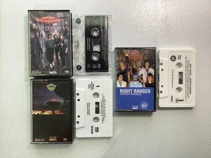 Night Ranger Cassette Lot Dawn Patrol Greatest Hits Midnight Madness MCA - Picture 1 of 3