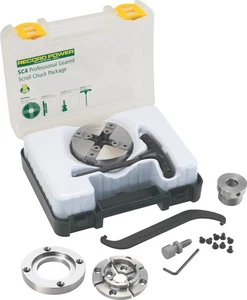 Record Power SC4 Chuck Kit w/ Jaws, Faceplate & Woodscrew (Insert Req.) - Picture 1 of 1