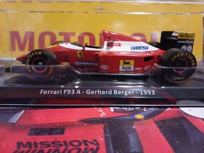 110 1/24 F1 Ferrari F93 A Berger 1993 Centauria Altaya Panini Salvat Atlas  - Immagine 1 di 4