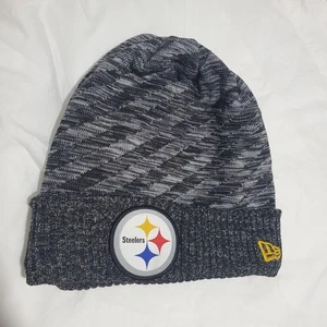 NFL Pittsburgh Steelers New Era Strick Beanie Cuffed. Neu ohne Etikett. - Bild 1 von 9