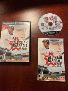 All-Star Baseball 2004 PS2 PlayStation 2 + Reg Card Complete | FREE SHIPPING! - Picture 1 of 5