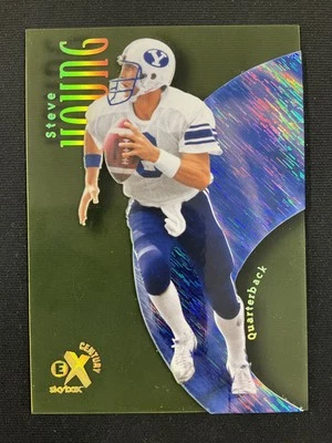 2013 Fleer Retro #11 Steve Young BYU E-X Century Essential Future /32 - Image 1 of 2