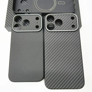 Aramid Carbon Fiber Magsafe Case Fo iPhone 17 Pro Max Air Woven Ultra Thin Cover - Picture 1 of 16