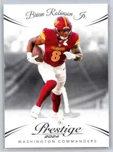 2024 Brian Robinson Jr Panini Prestige Football #294 Washington Commanders - Picture 1 of 2