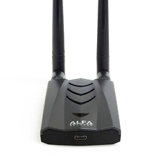 Alfa AWUS036ACH USB-C 802.11ac AC1200 867 Mbps デュアル バンド Wi-Fi USB アダプター