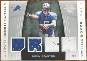 2007 Ultimate Collection Rookie Materials Silver Drew Stanton URM-DS - Picture 1 of 2