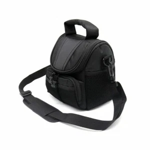 Bolso de hombro ligero universal de nailon negro con correa de cámara para cámara Fujifilm - Imagen 1 de 6