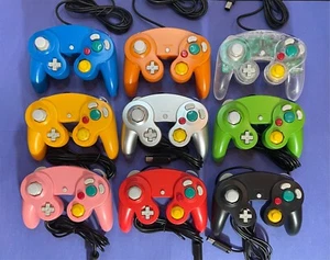 Kabelgebundener Gamecube-Controller Gamepad kompatibel mit Nintendo GameCube, Wii, Wii U - Bild 1 von 21