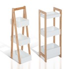 3-Tier Shelf Storage Bamboo Cupboard Standing Unit Rack Organizer Bathroom