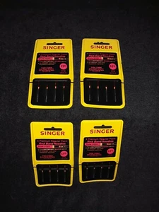 Singer Red Band Needles (Style 2020) Sz 11 (4 packs 4 needles = 16 total) 2075 R - Picture 1 of 4